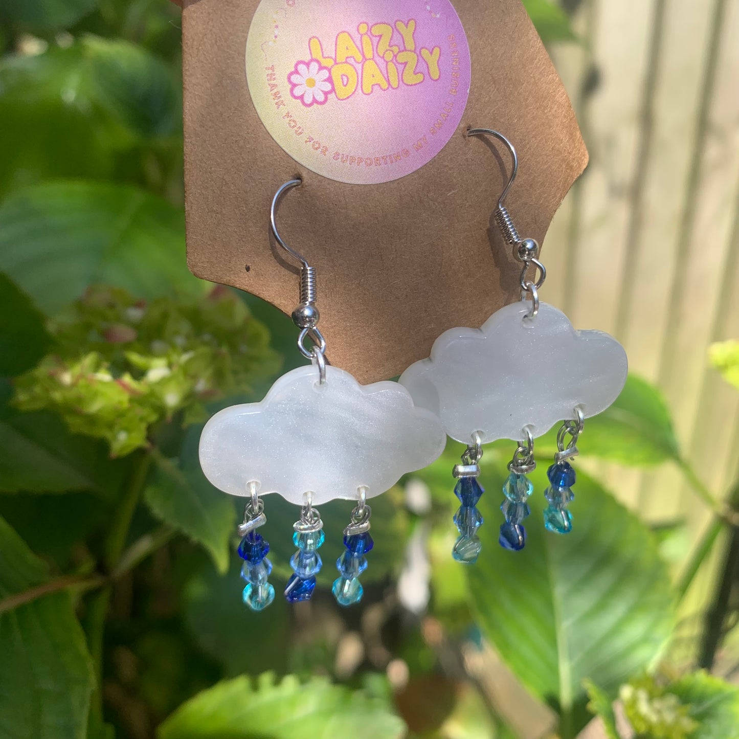 Rain Cloud Earrings