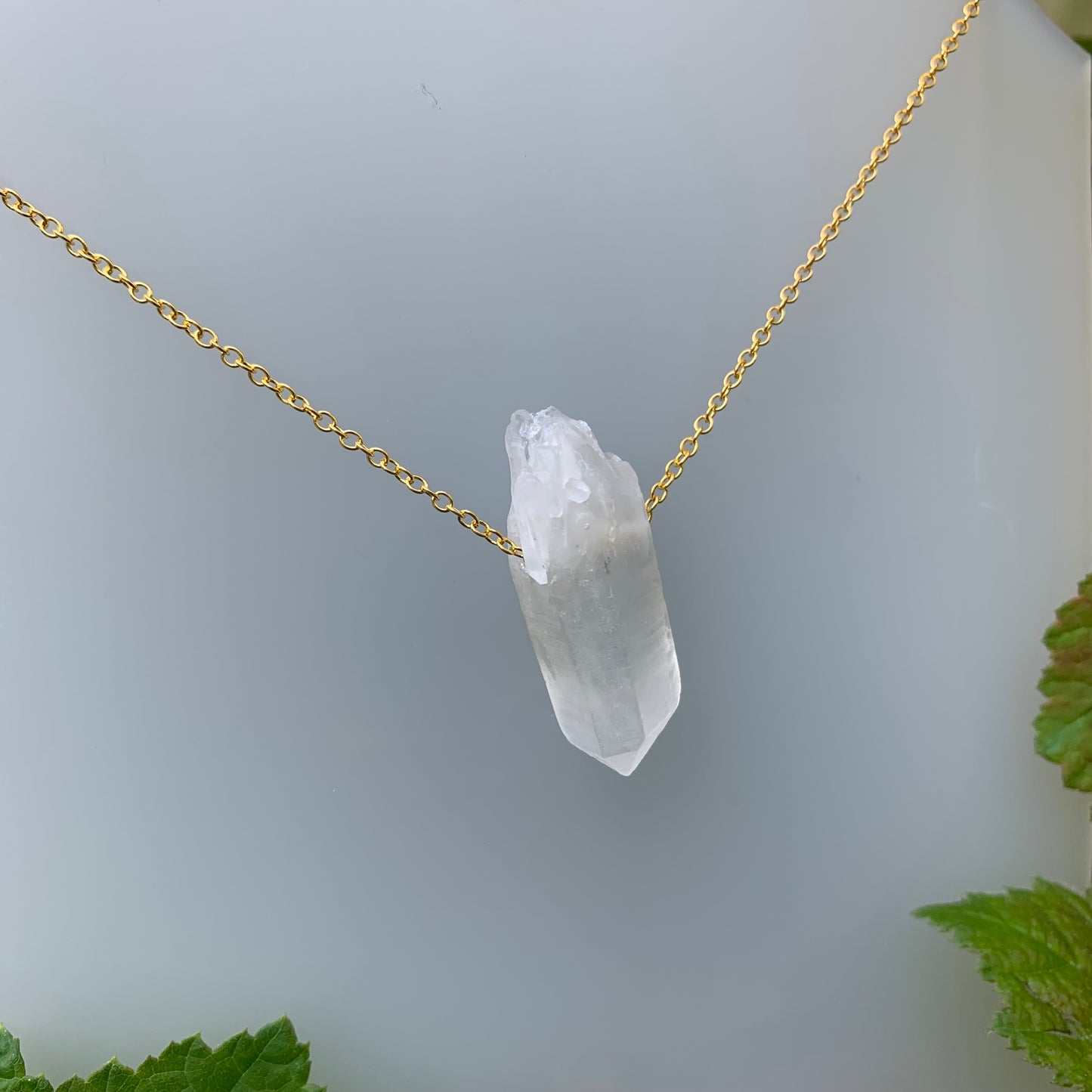 Clear Quartz Point Pendant I