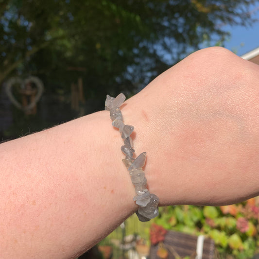 Labradorite Chip Bracelet