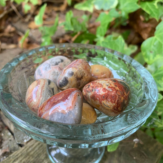 Crazy Lace Agate Tumble