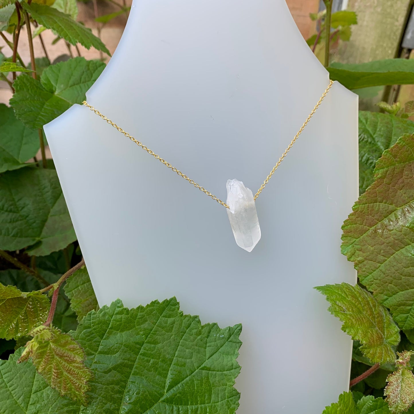 Clear Quartz Point Pendant I