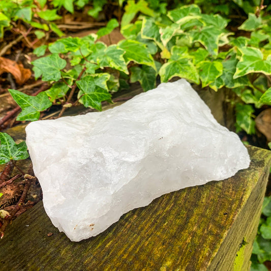 Snow Quartz Raw Chunk